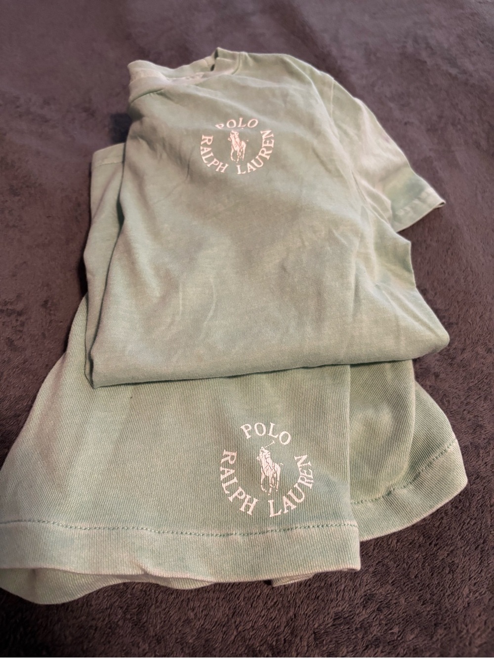 Polo by Ralph Lauren Kids Green Matching Set